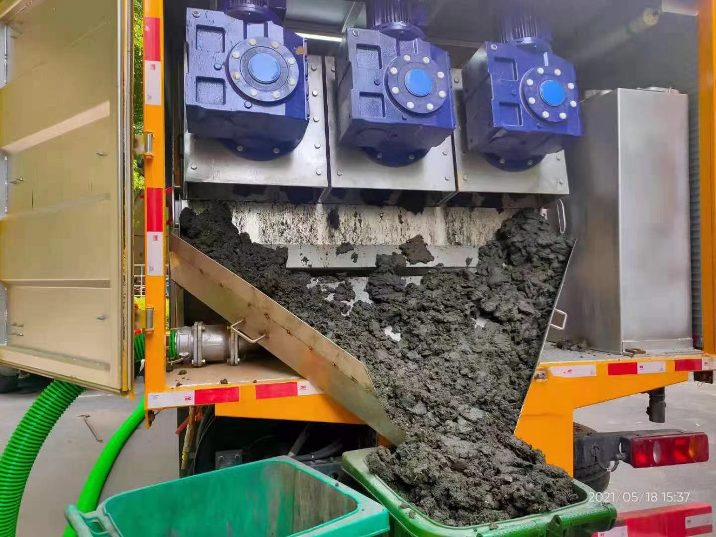 象山化粪池清掏城市维护站-泥浆净化干湿分离处理